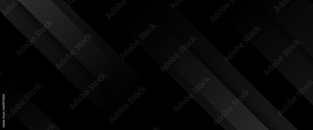Obraz premium abstract black background. Dark geometric black abstract background elegant decorative design pattern vector