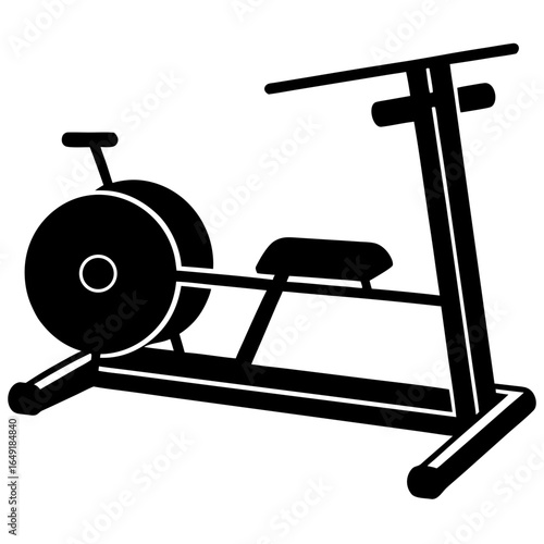 fitness equipment vector illustration