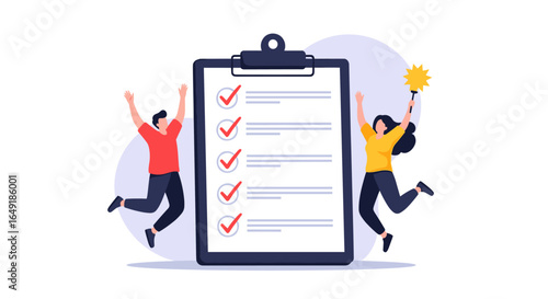 Achieving success through effective checklist management and goal accomplishment