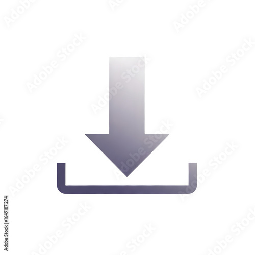 download icon on a white  background, PNG,,,