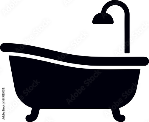 illustration of a shower