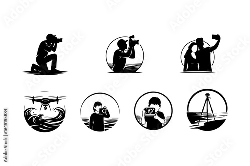 Silhouette of a Man Holding a Microphone singing speaking