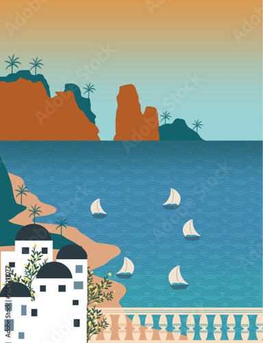 draw inspiration from the distinctive charm of the Mediterranean inspired by Capri or Mallorca