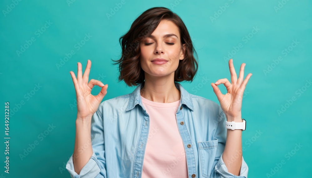 Mindfulness meditation practice indoor setting lifestyle content calm environment close-up view well-being concept Mindfulness meditation practice indoor setting lifestyle content calm environment close-up view well-being concept