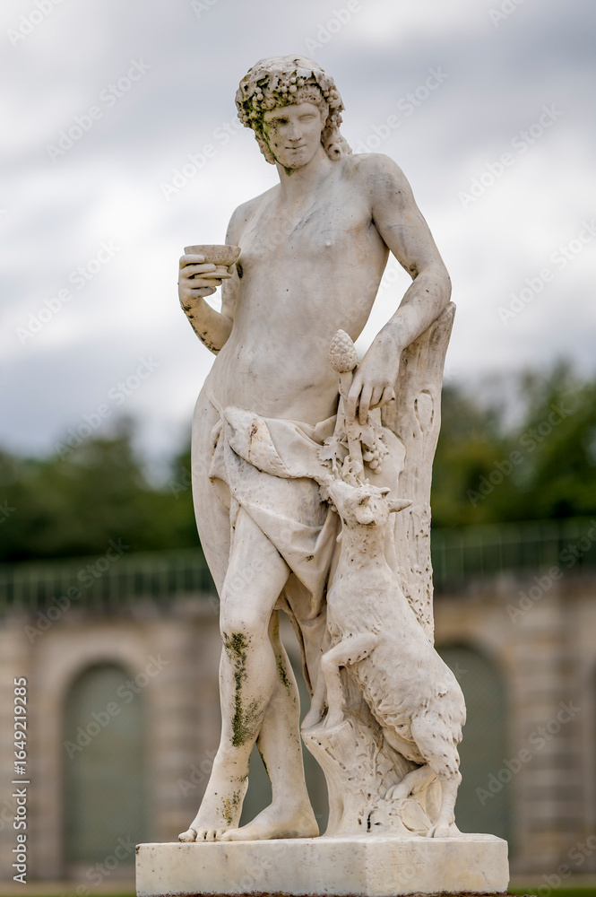 Fototapeta premium Statue du château de Chantilly