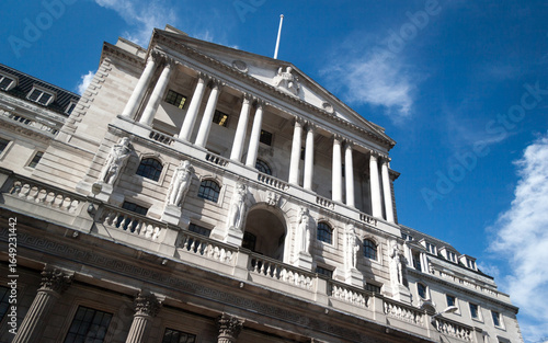 Canvas Print The Bank of England, City of London, UK