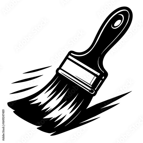 Classic Paintbrush with Dynamic Brush Stroke Effect