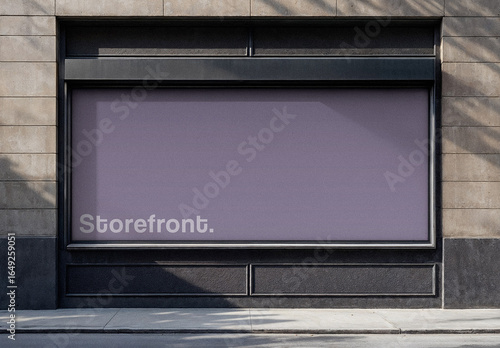 Storefront Billboard Mockup