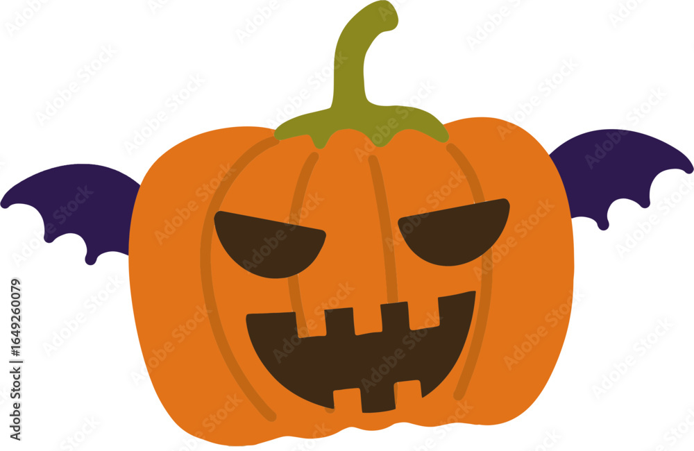 Naklejka premium halloween jack o lantern