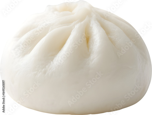 White Steamed Bun Winter Street Snack, Korean Hoppang
