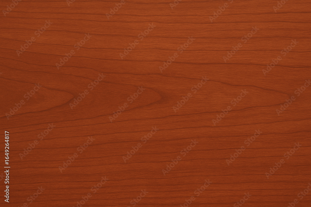 Fototapeta premium Seamless medium brown cherry wood grain background