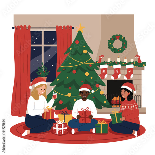  showcases a warm and festive Christmas celebration