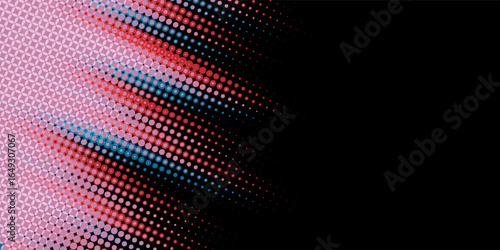 Car sticker wrap abstract banner sporty lines pink blue grunge color combination brush thunder storm modern pattern motorsport racing.