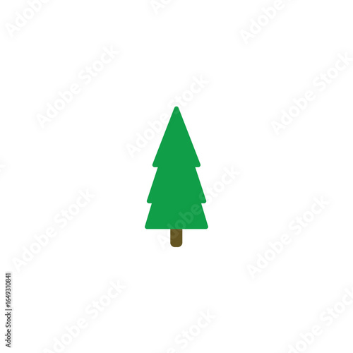 Various tree vectors. Forest and nature concept. Collection of different tree symbols. Education and training poster design. Vector drawn for plant and tree presentation