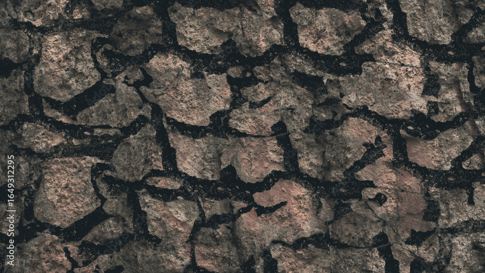 Obraz premium stone texture that appears separate