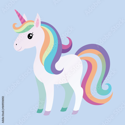 unicorn with pastel rainbow mane   (1).eps
