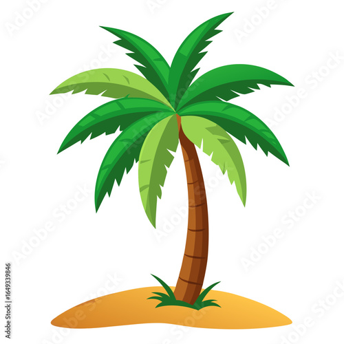 palm tree vector illustration