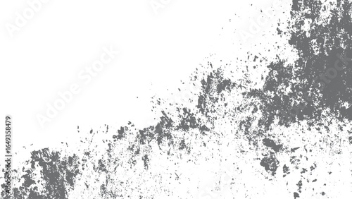 Wallpaper Mural Distressed grunge texture with dust grain and scratches in monochrome. Scratch and dust grain abstract grunge design on white for overlays Torontodigital.ca