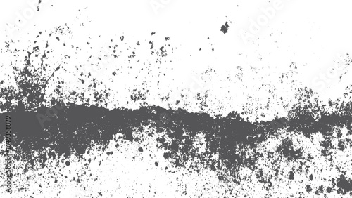Black grain noise texture on white with distressed aged appearance. Grainy black overlay texture on white for grunge and vintage design  