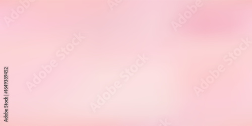Femine ombre blush gradient seamless bg with noise texture. Delicate soft pink pattern with a pearlescent effect. Nude color tone skin as makeup base powder. Vector background