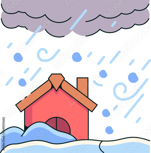 Blizzard_1 Icon Illustrations