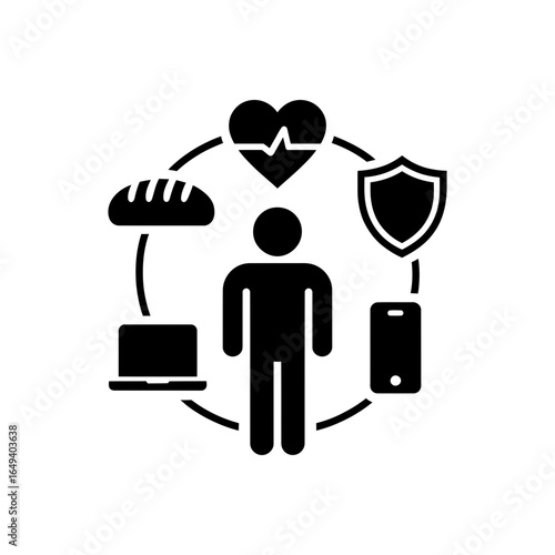 Maslow's hierarchy icon