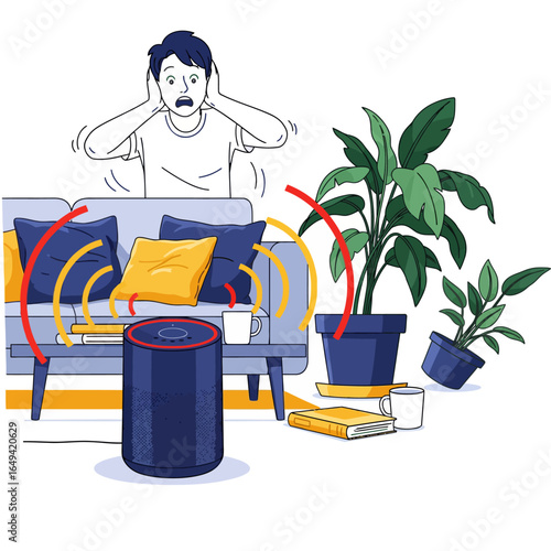 Voice Assistant Chaos: Man in Panic as Smart Speaker Goes Haywire