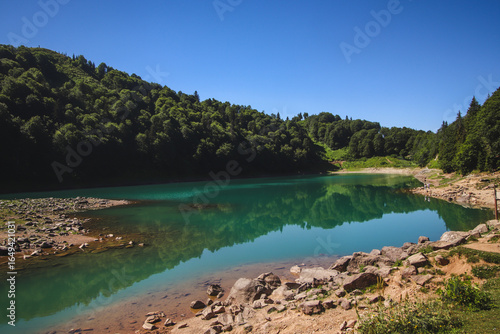 Green Lake on Goderdzi Pass, Adjara, Georgia (Mtsvane Lake)