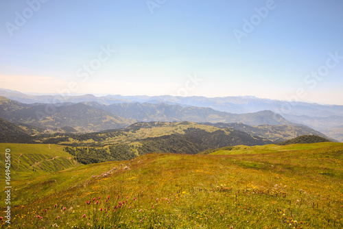 Goderdzi Mountain Pass, Nature Park in Adjara, Georgia