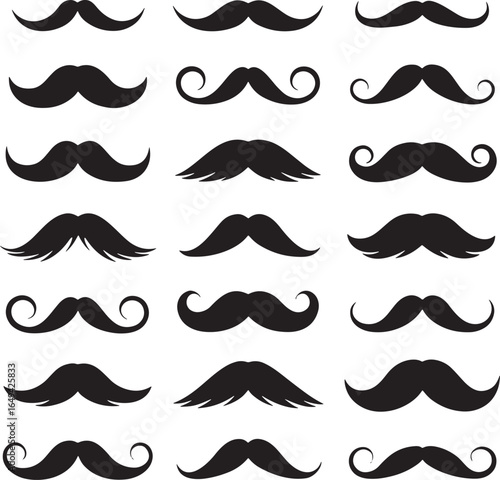 Collection of Mustache Styles