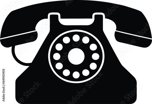  telephone icon vector illustration for communication design