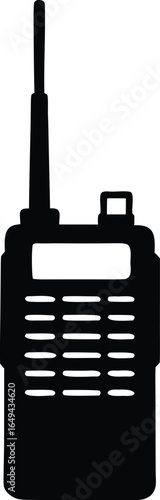  radio communication device symbol and vector icon design