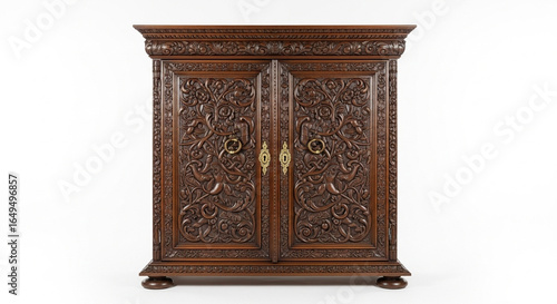 antique wooden cabinet