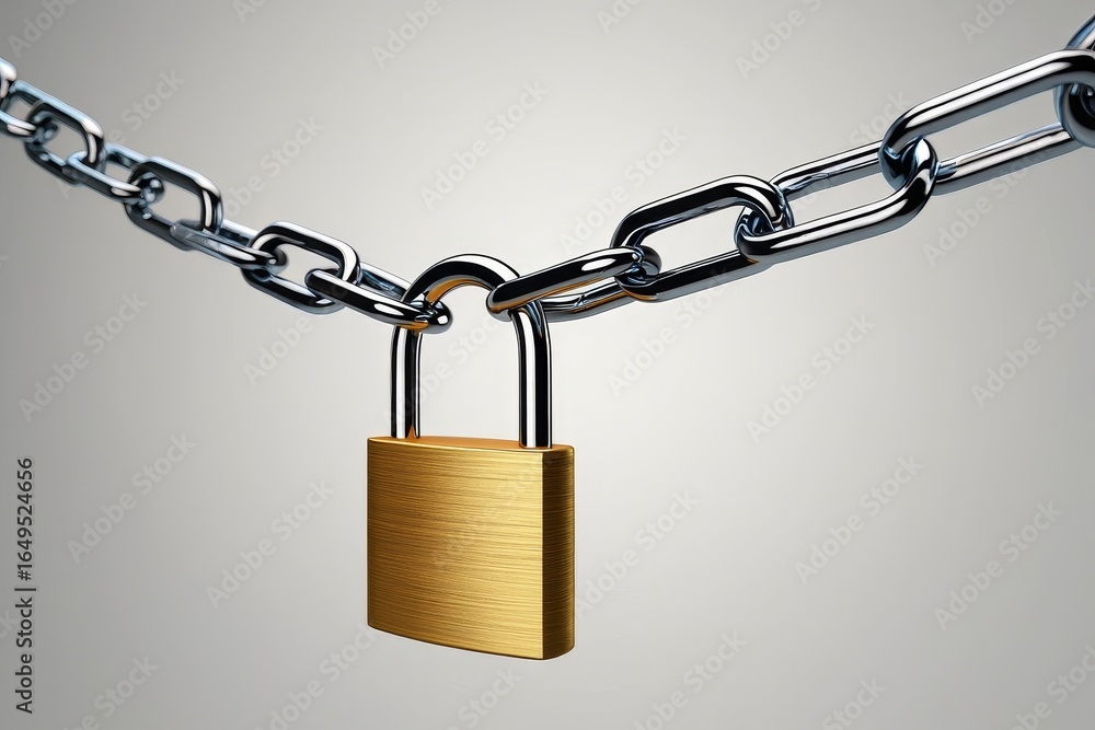 Find metal chain and padlock for security safety and protection concept image item Find metal chain and padlock for security safety and protection concept image item