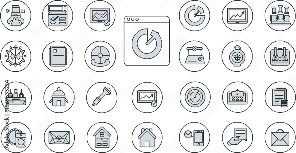 16082025_Balinese School Life Icon Set, Vector Illustration\
