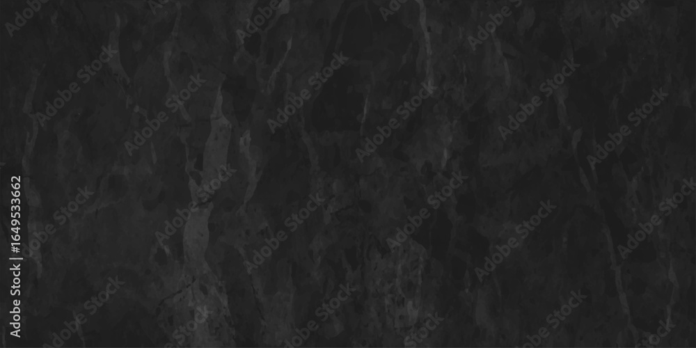 Naklejka premium Abstract black wall texture for pattern background, well use as back drop black gradient frame, dirty dark raw cement wall texture and background, wide panorama picture black wall texture.