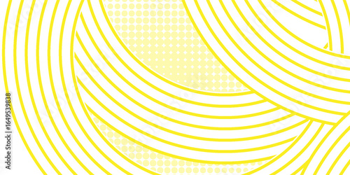 Pasta background, spaghetti abstract geometric pattern. Macaroni yellow poster.