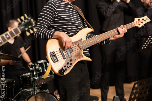 man playing guitar