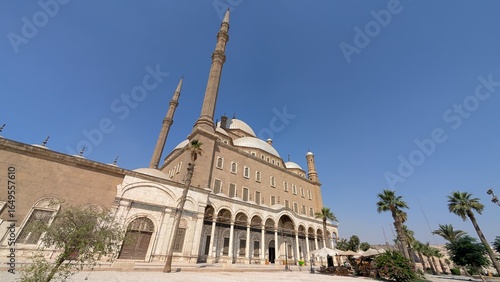 Editorial description:
View of the historic Mosque of Muhammad Ali inside the Cairo Citadel, showcasing iconic Islamic architecture and heritage in the heart of Cairo, Egypt.
