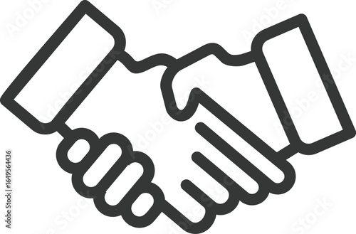 Support of team building vector icon illustration concept