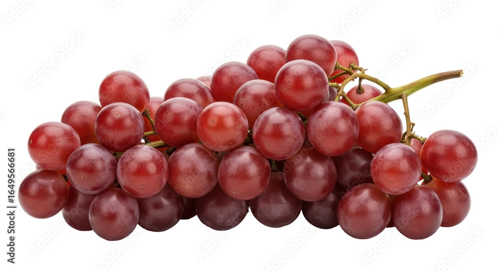 Fototapeta premium Isolated Red Grapes