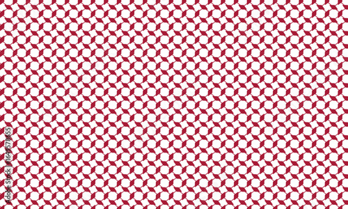 shemagh seamless pattern with square shape, vector illustration background