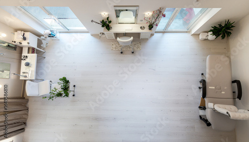 interior of a modern building
