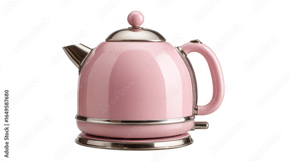 Obraz premium Electric kettle on white background