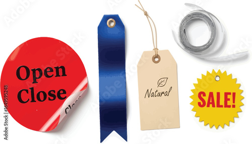 Collection of 3D Banners for Retail Promotions and Offers