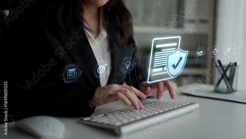 Slika na platnu Compliance ensures alignment with standards, laws, and policies