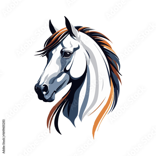 Arabian Horse Vector Shape
