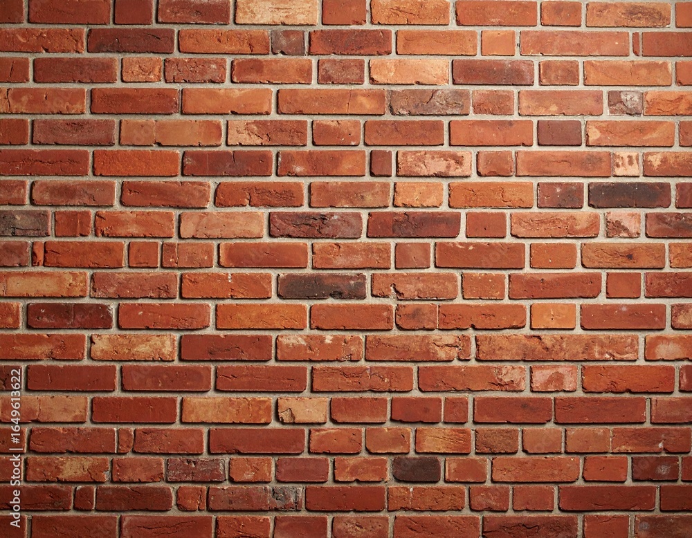 Obraz premium Traditional texture with stacked reddish-brown blocks