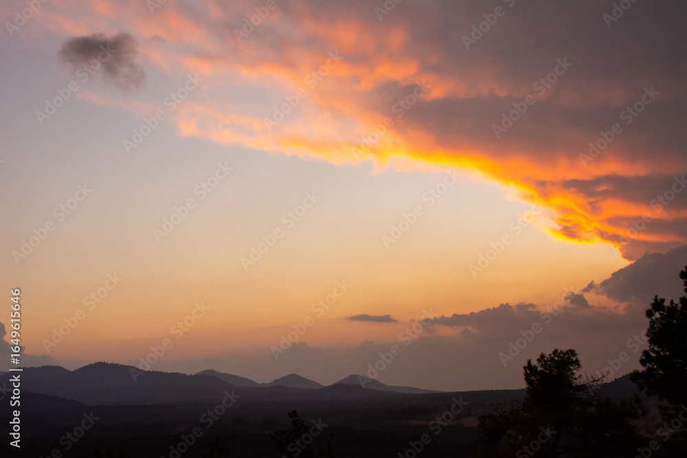 Obraz premium atardecer
