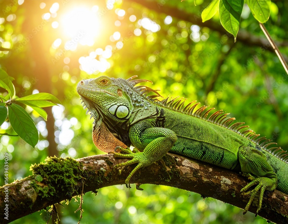 Obraz premium iguanas in the wild